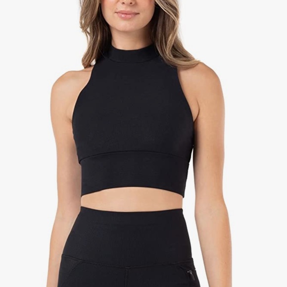 Kyodan Intimates & Sleepwear Nwt Ribbed Mock Neck Bra Top Poshmark